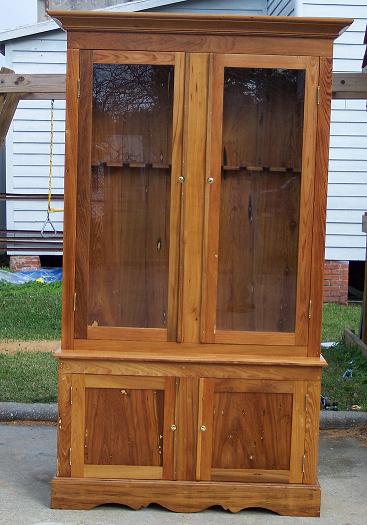 Build Gun Cabinet Ideas DIY firewood shed designs 